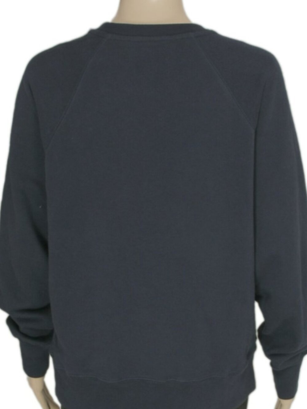 Zadig And Voltaire Round Neck Long Sleeve Blue Sweatshirt Pullover Top L - Picture 3 of 4